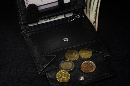 Große Herren Geldbörse Hochformat ohne Verschluss aus Echtleder – Ronaldo