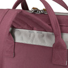 Lila Damen-Rucksack aus Polyester mit Laptopfach und USB-Anschluss - Peterson