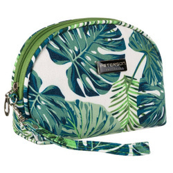 Bunte Kosmetiktasche mit Reißverschluss und Handgelenksschlaufe – Peterson