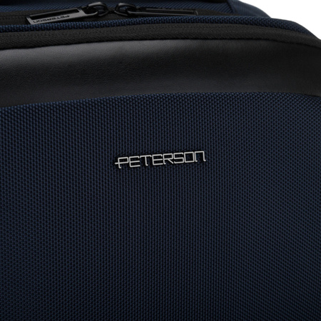 Granatblauer Reiserucksack mit Laptopfach bis zu 14 Zoll – Peterson