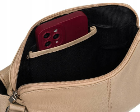 Damen Umhängetasche aus echtem Leder – Rovicky