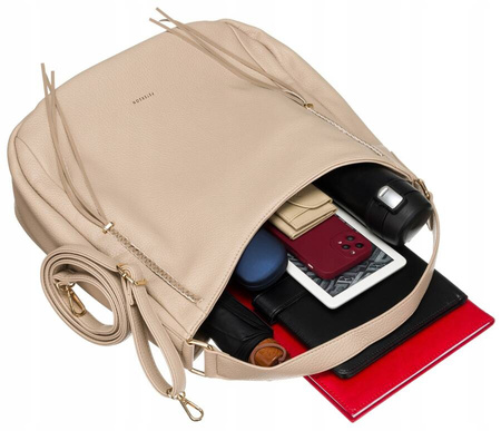 Geräumige Damen Handtasche für die Stadt aus Öko-Leder – Peterson