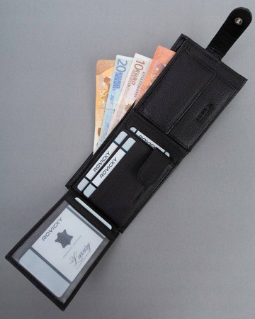 Kleine Herren Geldbörse aus Leder mit RFID-Schutz – 4U Cavaldi