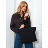 Stilvolle Damen Shopper aus Polyester in Schwarz mit bequemen Henkeln – Peterson