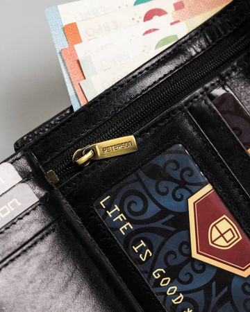 Große Herren Geldbörse ohne Verschluss – Peterson