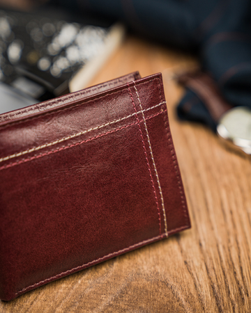 Herren Geldbörse aus Leder Always Wild® für Karten