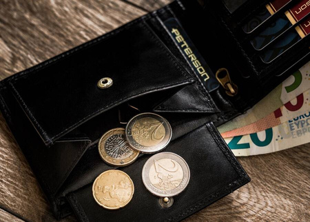 Herren Geldbörse aus Leder mit RFID-Schutz – Peterson