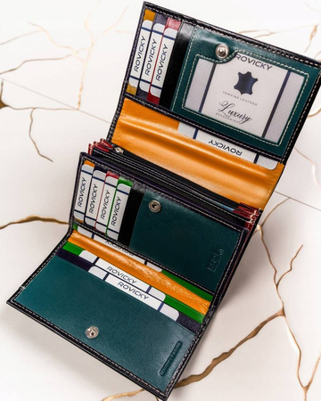 Große Damen Geldbörse aus echtem Leder – 4U Cavaldi