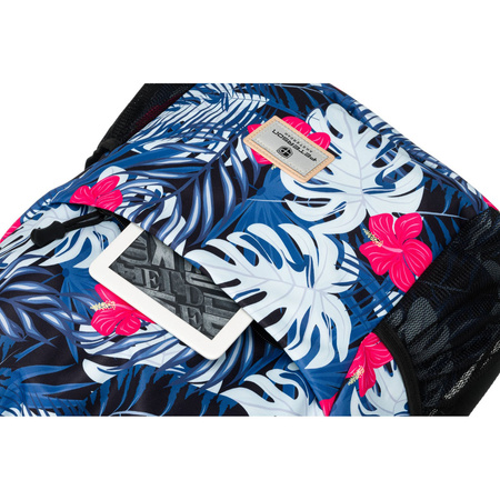 Turnbeutel aus Polyester mit modischem Pflanzenmuster – Peterson