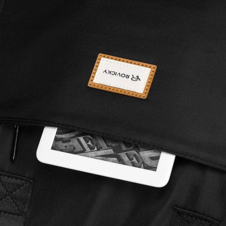 Minimalistische, geräumige Damen Shopper Tasche für die Schulter – Rovicky