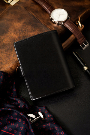 Herren Geldbörse aus Leder mit RFID-Schutz – Rovicky