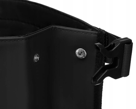 Wasserabweisender Rucksack in Schwarz mit Schnallenverschluss – Peterson