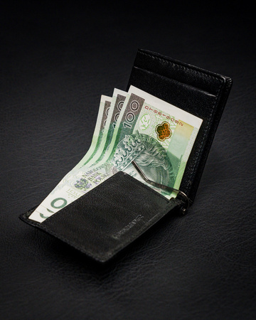 Stilvolle Herren Banknotentasche aus Echtleder – Rovicky