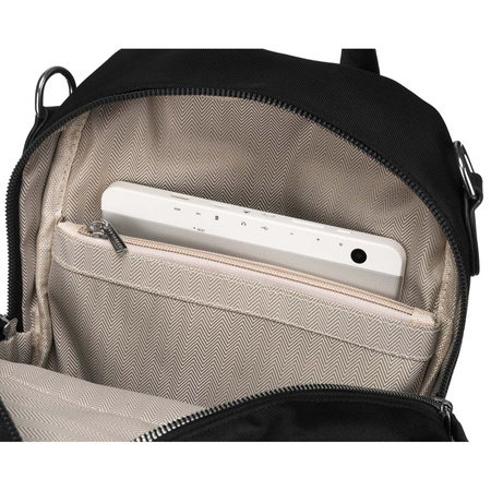 Damen Rucksack mit Taschen in Schwarz – Peterson