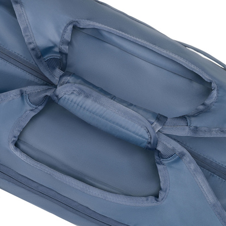 Blaue Wochenend-Reisetasche mit Kofferhalterung – Peterson