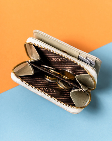 Kleine Damen Geldbörse aus Leder – Lorenti