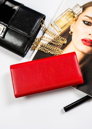 Große, schlanke Damen Geldbörse mit Diebstahlschutz – Peterson