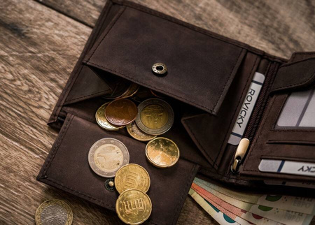 Große Herren Geldbörse aus Leder – Always Wild