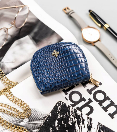 Kleine Damen Münzbörse mit Reißverschluss – Milano Design