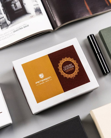 Kleine Damen Geldbörse aus Leder mit RFID Schutz – Peterson