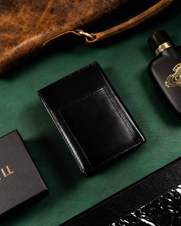 Geschenkset: Herren Geldbörse aus Leder und Schlüsselanhänger – Peterson