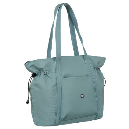 Damen Shopper aus Polyester in Blau mit bequemen Henkeln – Peterson