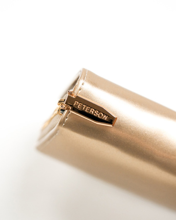 Kleine Damen Geldbörse aus Öko-Leder mit Druckknopf und Reißverschluss – Peterson