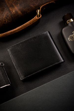 Große Herren Geldbörse aus Leder – Rovicky