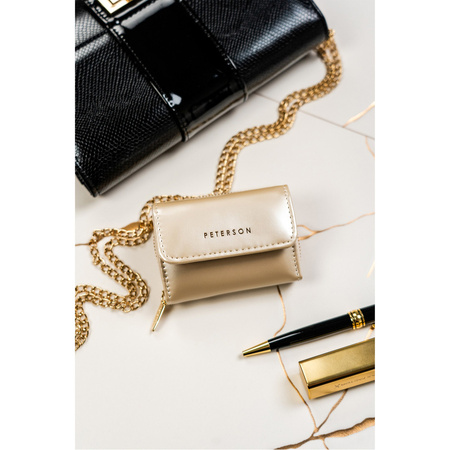 Elegante Damen Geldbörse aus lackiertem Öko-Leder – Peterson