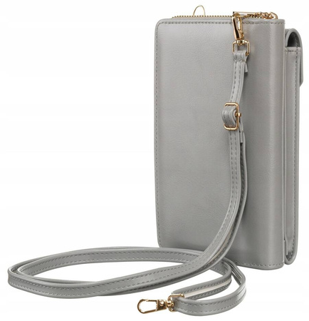 2-in-1 Handtasche-Geldbörse mit langem, abnehmbarem Riemen – 4U Cavaldi