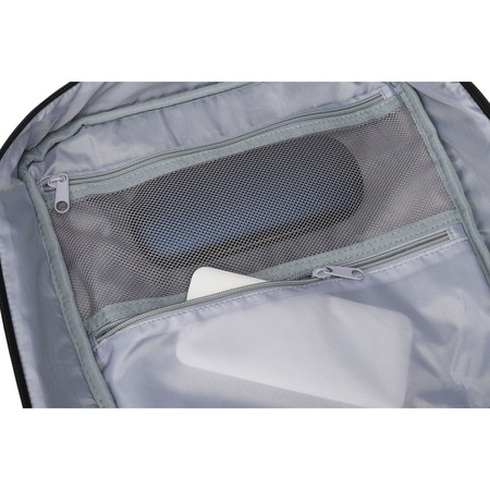 Blauer Reiserucksack aus wasserabweisendem Material für Handgepäck – Peterson