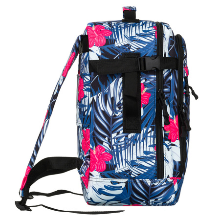 Geräumiger Kabinenrucksack aus Polyester mit Blumenmuster – Peterson