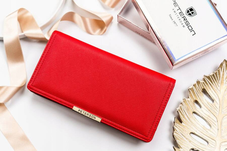 Große Damen Geldbörse aus Öko-Leder – Peterson