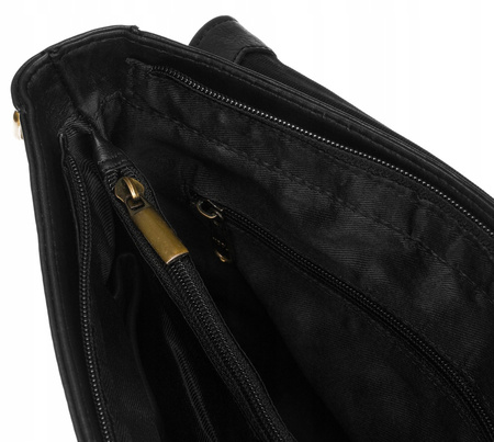 Herren Umhängetasche aus Leder mit verstellbarem Gurt – Peterson