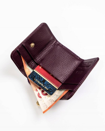 Kleine Damen-Geldbörse aus Lackleder – Peterson