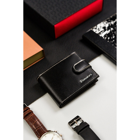 Kleine Herren Geldbörse aus echtem Leder – Rovicky