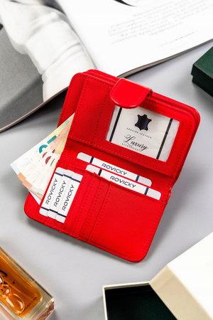 Große geräumige Damen Geldbörse aus Öko-Leder – 4U Cavaldi