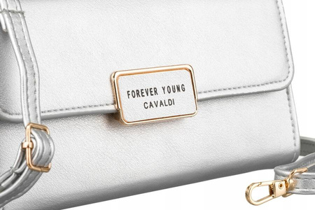 Mini Damen Umhängetasche mit Geldbörsenfunktion und abnehmbarem Riemen – 4U Cavaldi