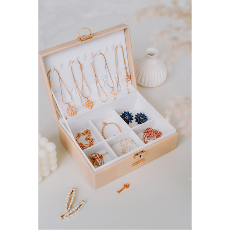 Eleganter Schmuck-Organizer mit Fächern – Peterson