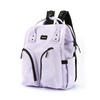 Praktischer Mommy Bag Rucksack in Lila – Himawari