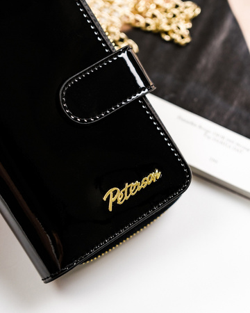 Kleine Damen Geldbörse aus Leder mit RFID – Peterson