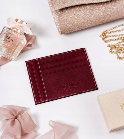 Dokumenten- und Geldschein-Etui aus Leder – Peterson