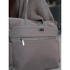 Geräumige Stadt Tasche für A4 in Beige – Peterson