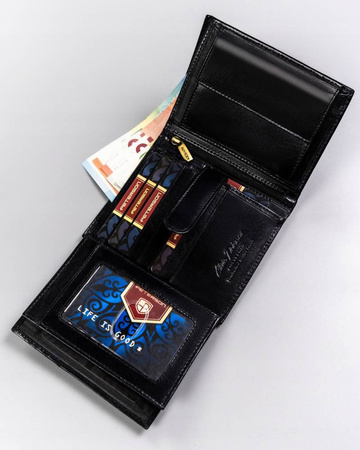 Große Herren Geldbörse aus Leder – Peterson