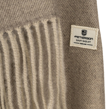 Einfarbiger Damen Schal in Dunkelgrau – Peterson