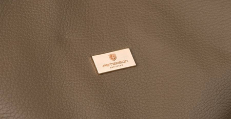 Damen Shopper Tasche aus Echtleder im Beutelstil – Peterson