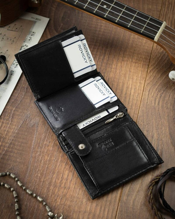 Herren Geldbörse aus echtem Leder mit RFID Protect – 4U Cavaldi