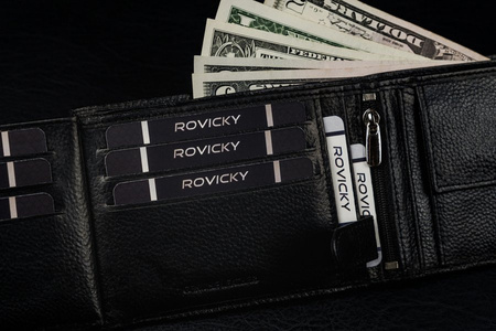 Herren Geldbörse groß, querformatig aus Leder – Ronaldo