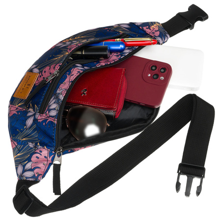 Damen Gürteltasche mit Blumenmuster – Rovicky