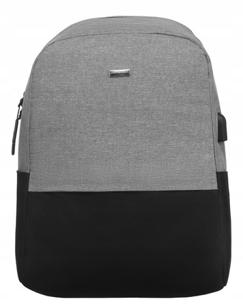 Großer Herren Rucksack aus Polyester mit Laptopfach – Peterson